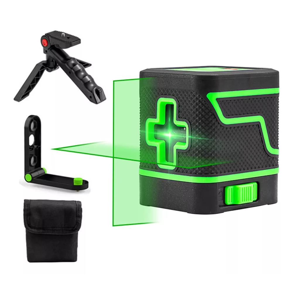 Mini nivel laser de mano 5 lineas verdes