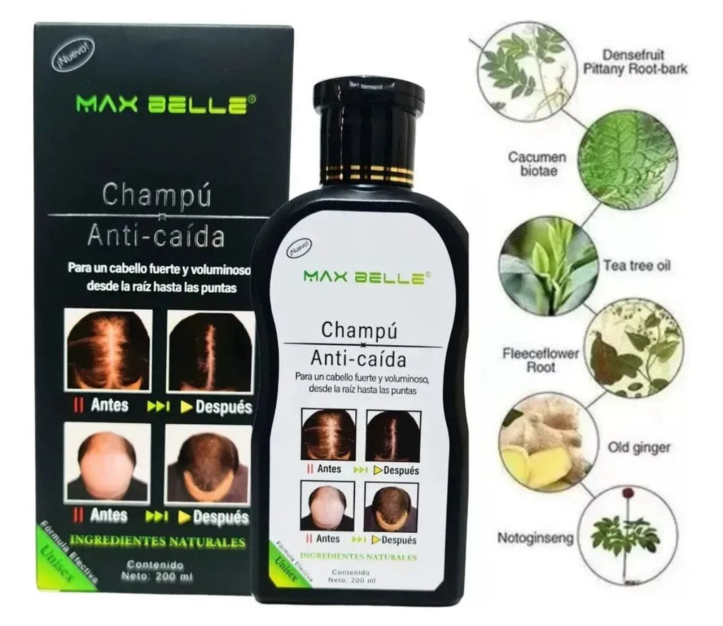 MAX BELLE Champú Anticaída 200ml